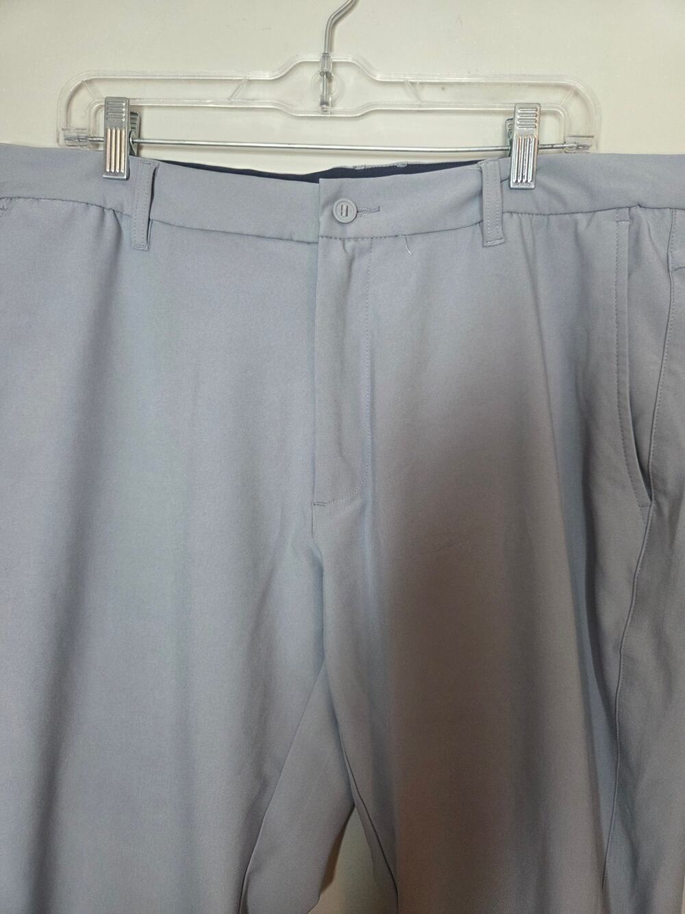 FootJoy Pro Tour Golf Pant Mens 38x30 Light Gray Performance Flat Front Pant